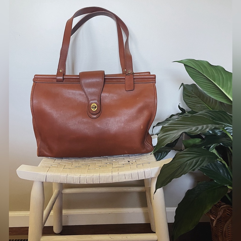 Rare Vintage Coach Barclay Tote